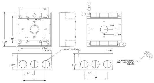 30272, Weatherproof Outlet Box