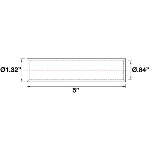 Aluminum Long Barrel Compression Splices 500 MCM