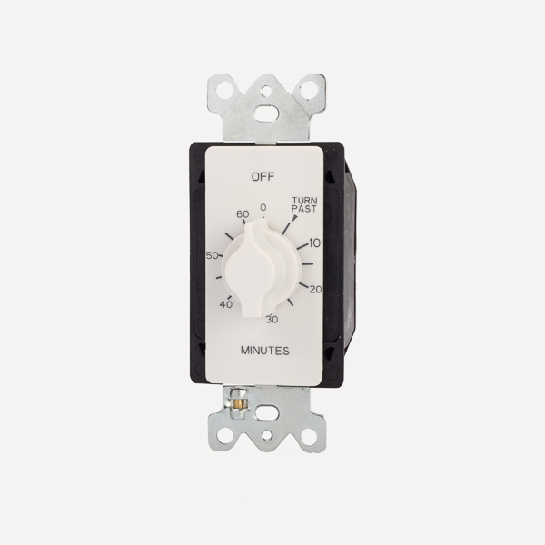 60 Min Timer 125-277V SPDT White