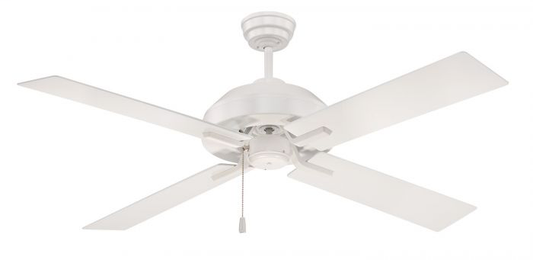 52" Ceiling Fan with Blades and Light Kit - SB52W4