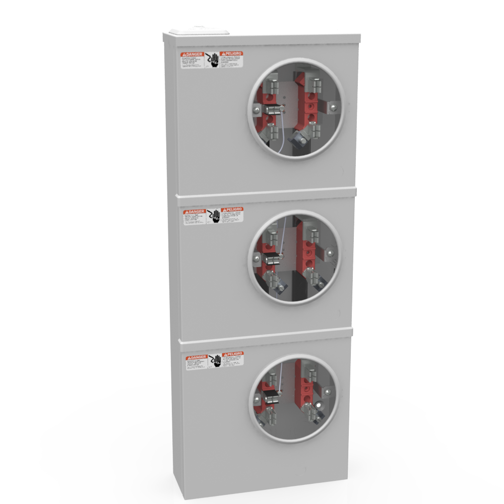 5 Terminal Ringless Small Closing Plate 3 Position 7-8 In Barrel Lock Ground With Bracket Provision