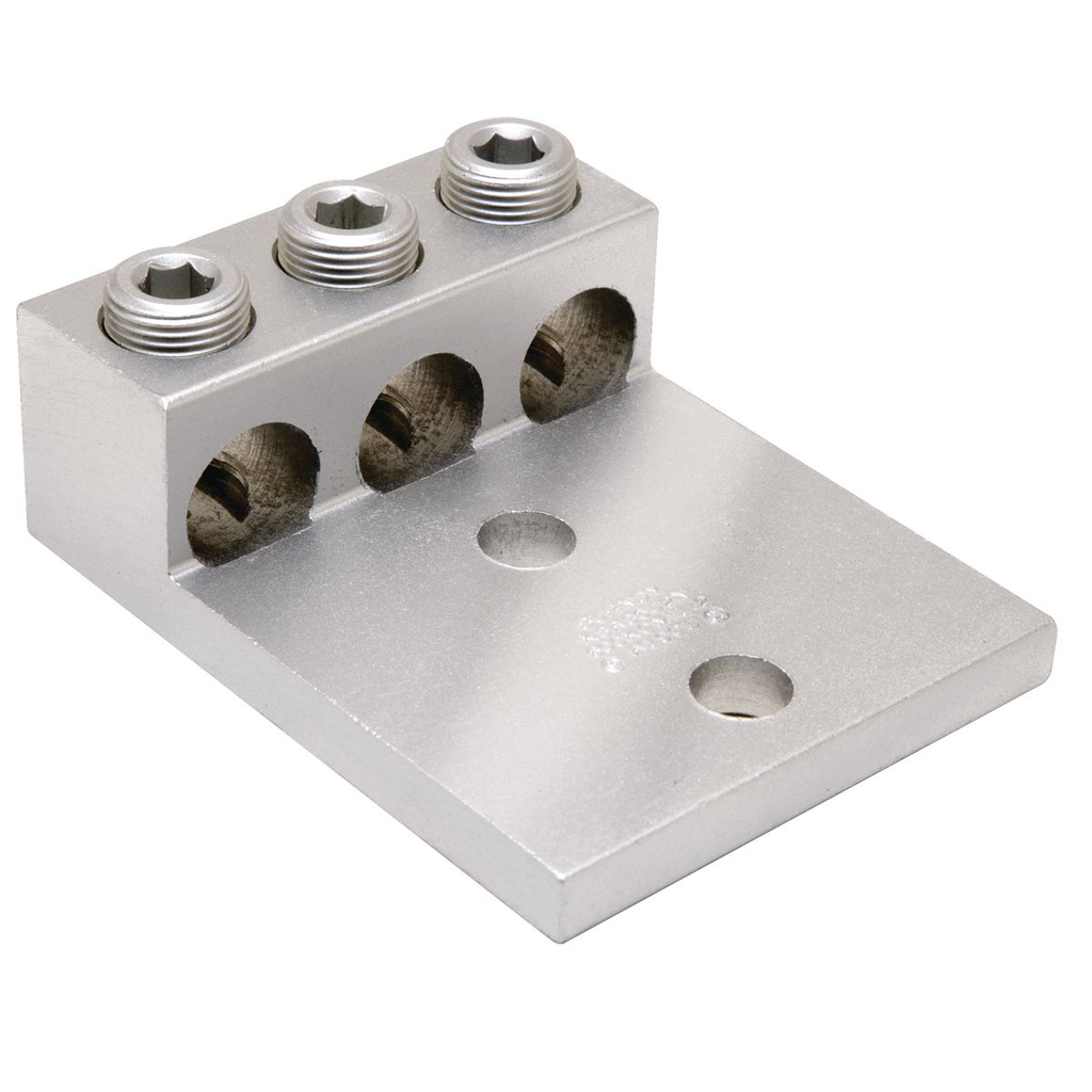 Aluminum Universal Terminal, 3 Conductor, 2 AWG (Str)-600 kcmil