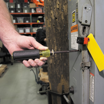 Adjustable Screwdriver, #2 Phillips, 1/4-Inch Slotted