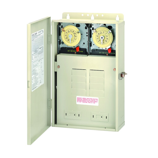 100 A Load Center with T104M & T101M Mechanisms, 8-Breaker Spaces