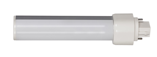 9 Watt LED PL 2-Pin; 5000K;1000 Lumens; G24d base; 50000 Average rated hours; 120 Deg. Beam Angle; Horizontal; Type B; Ballast Bypass