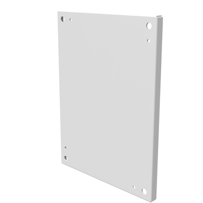 17x13 Back Panel Non UL Listed White Steel