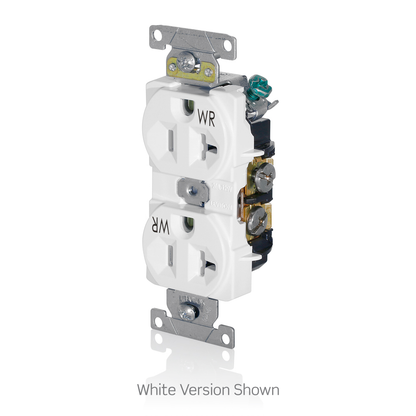 20 Amp, 125 Volt, Duplex Receptacle Outlet, Heavy-Duty Industrial Grade