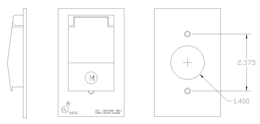 30509, Weatherproof Device Box Cover
