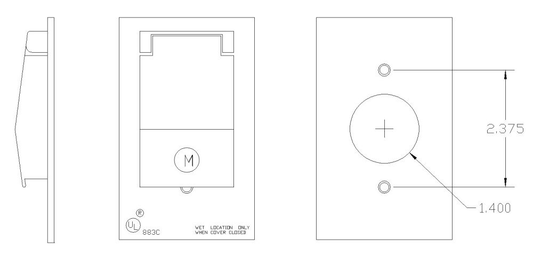 30509, Weatherproof Device Box Cover