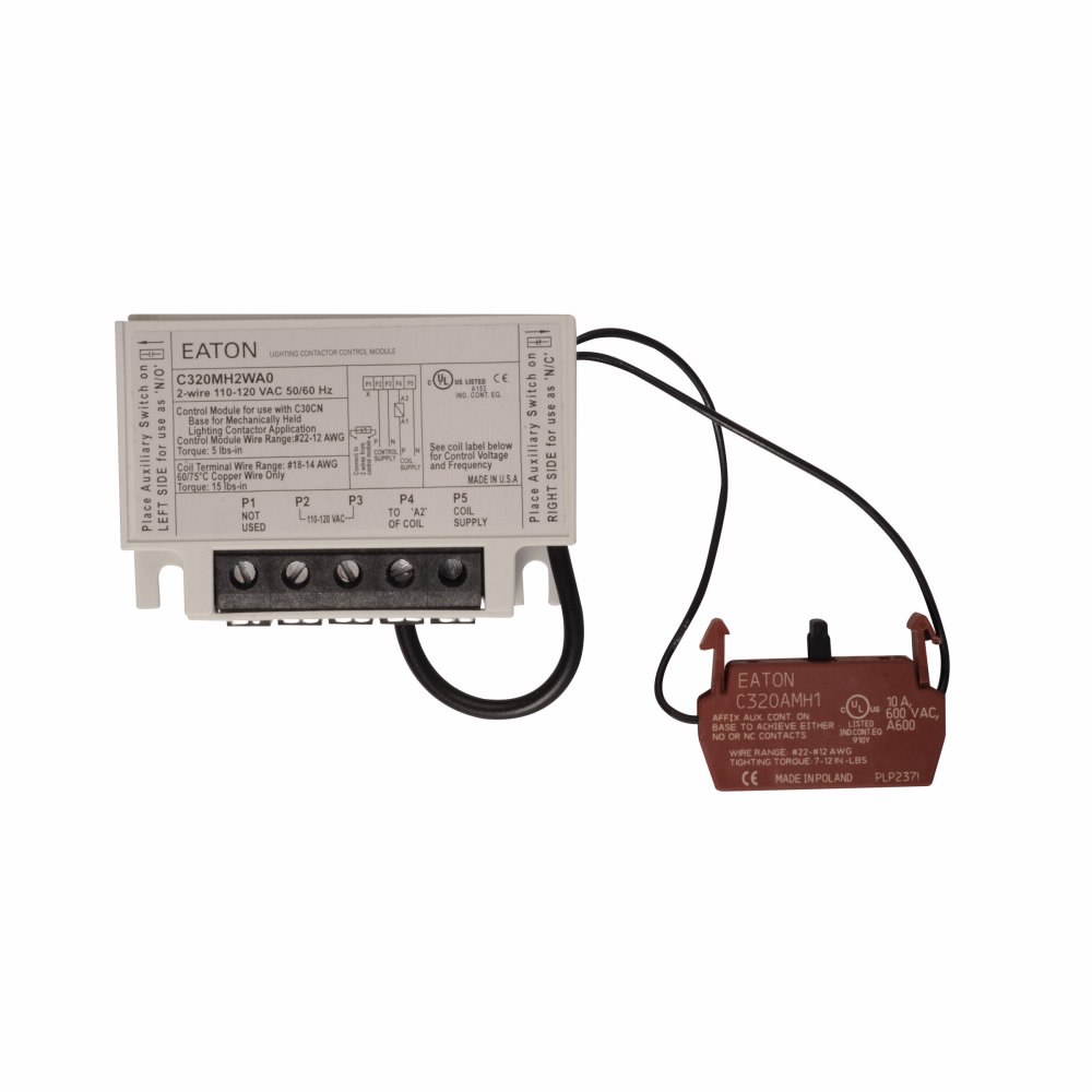 C30 Accessory, Mechanically Held Module Kits, Used with C30 Lighting Contactor, 30A, Two-wire, 110-120V