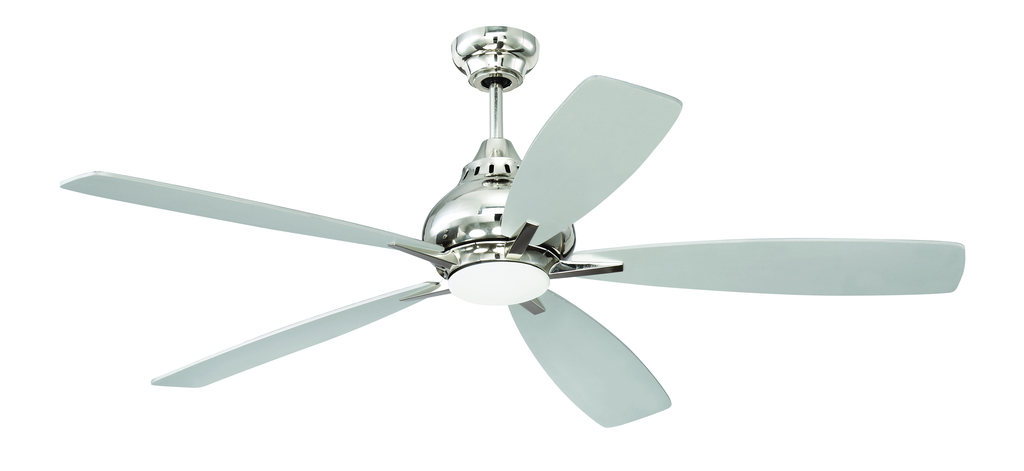 52" Swyft Ceiling Fan in Polished Nickel