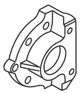 50453432, Cable Cutter Bearing Case