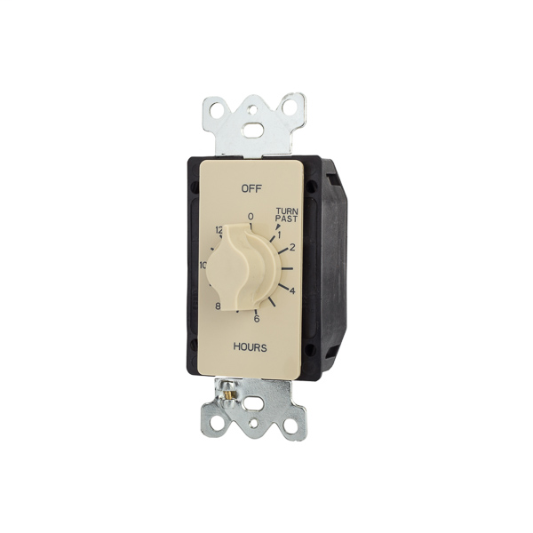 12 Hour Timer 125-277V SPDT Ivory