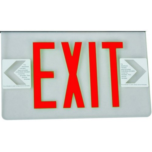 2 Sided Legend Panel for Edge Lit LED Exit Signs