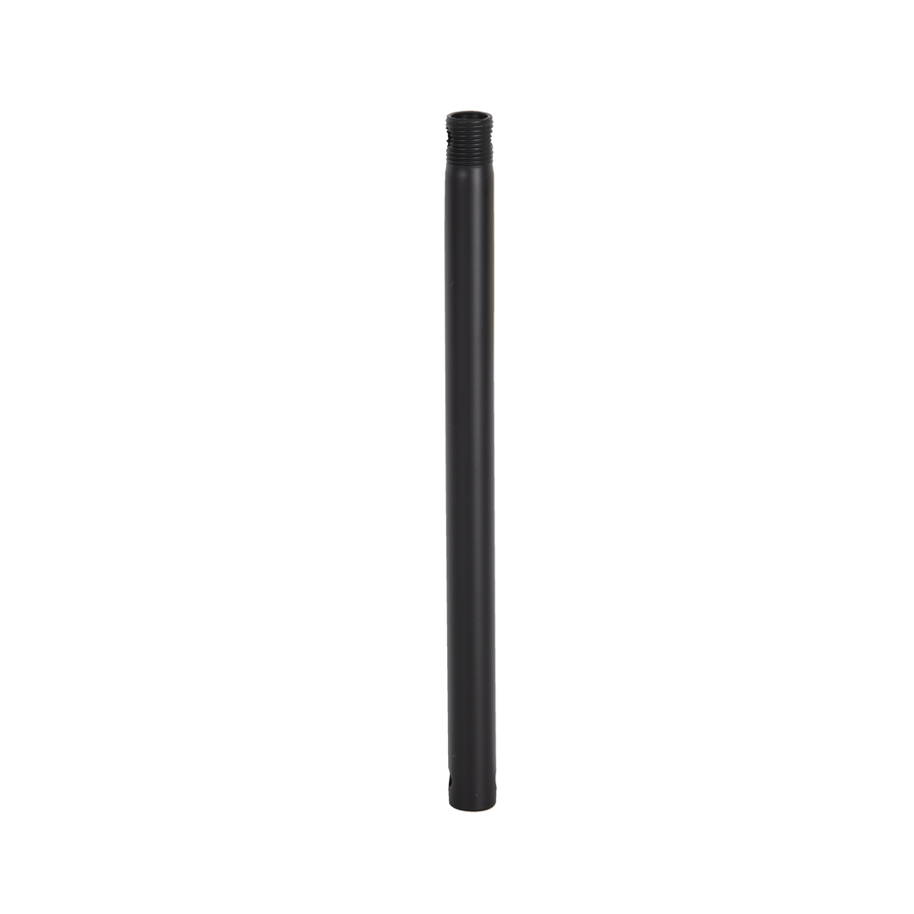 12" Downrod in Flat Black