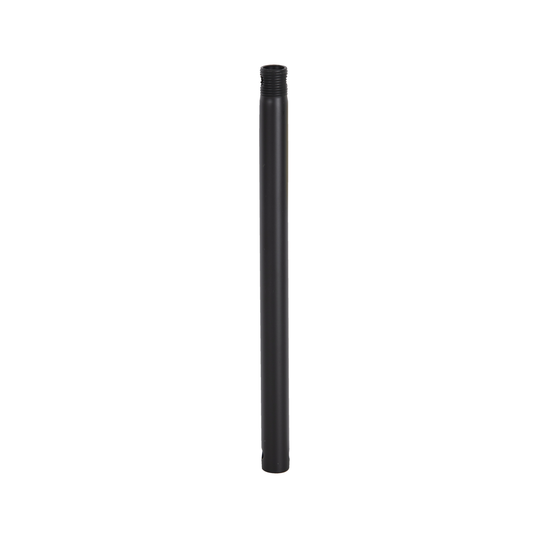 12" Downrod in Flat Black