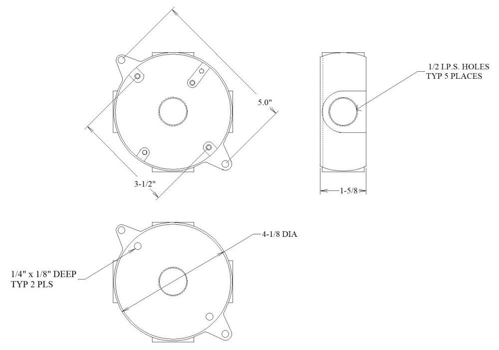 30316B, Weatherproof Box Extension
