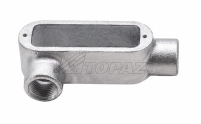 4" Malleable Iron Rigid Threaded Type LR Conduit Bodies