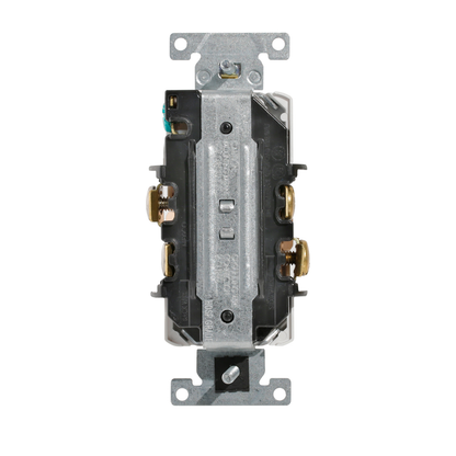 15 Amp Duplex Receptacle/Outlet, Hospital Grade, Self-Grounding