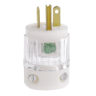 20 Amp, 125 Volt, Straight Blade Plug, Hospital Grade