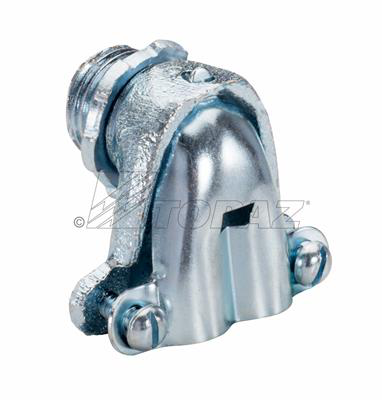 3/8" 90° BX-Flex, NM & MC Cable Duples Connector