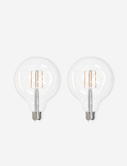 G40 LED Filament Bulb (Set of 2)