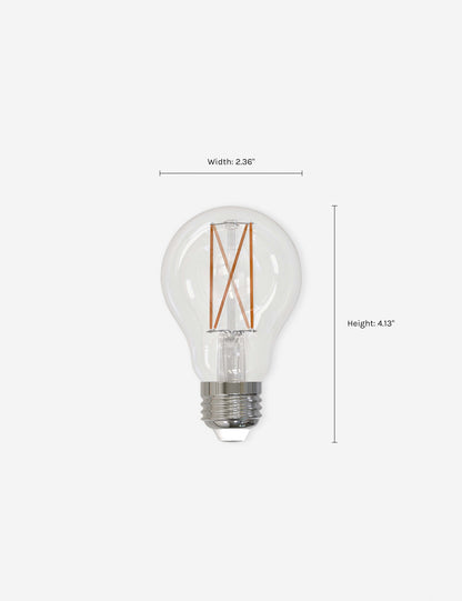 A19 LED Filament Bulb (Set of 4)