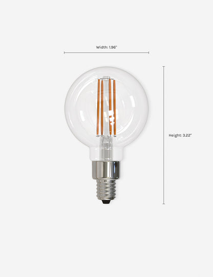 G16 LED Filament Bulb (Set of 4)