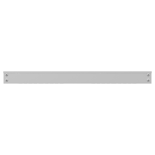 4X48x4 Screw Cover Wireway Type 3R UL Listed Steel Knockouts ANSI 61 Gray Quad D Knockout For Lock