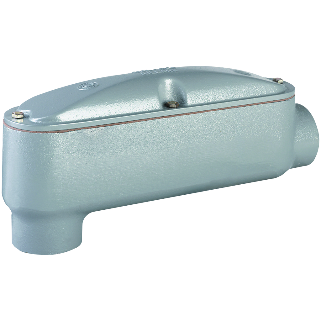 4" LB Hub, Aluminum Mogul Conduit Body