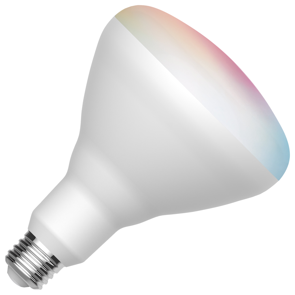 12 Watt; BR40 LED; RGB & Tunable White; Starfish IOT; Medium Base; 120 Volt