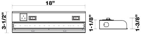 71260, LED Undercabinet Light Fixture