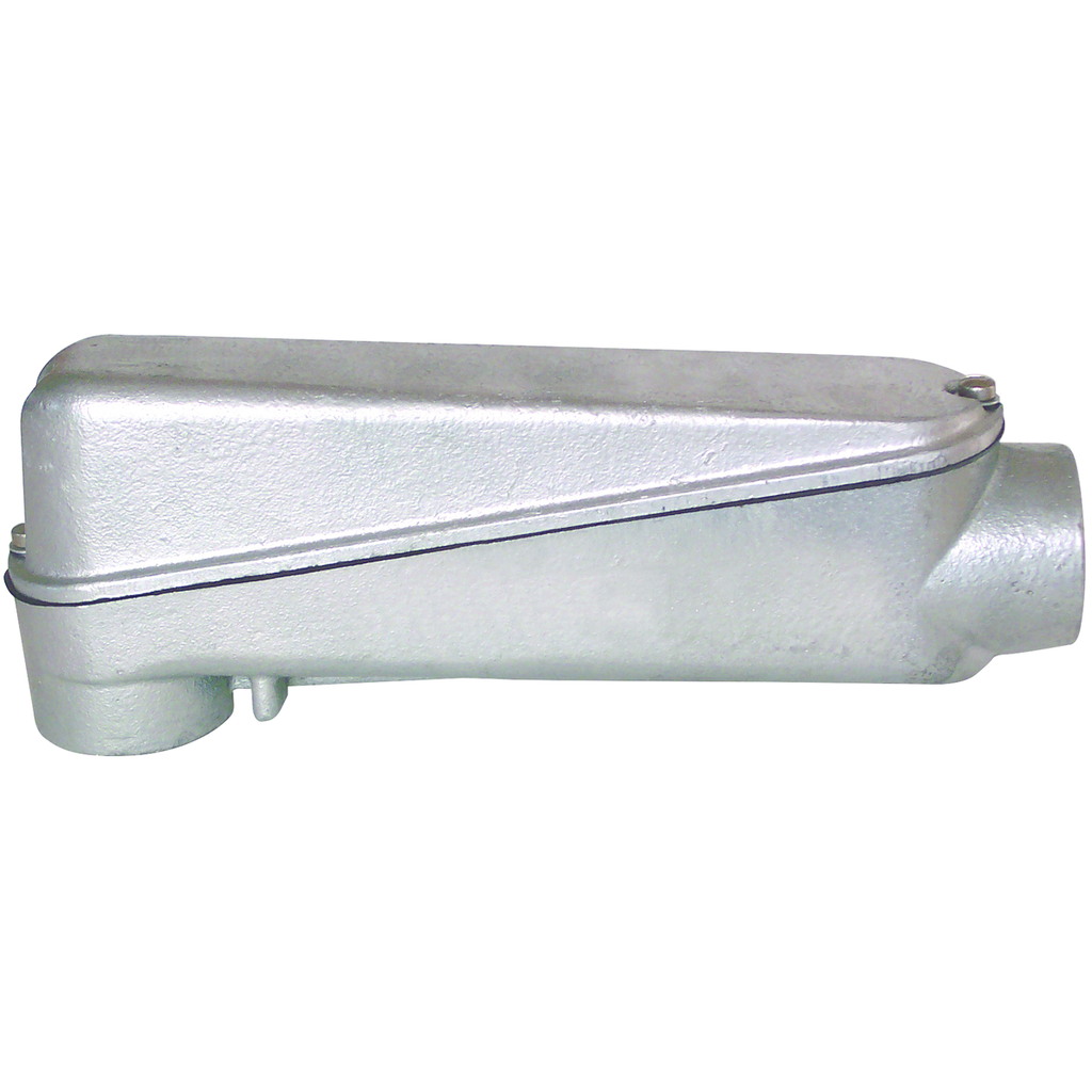 4" LB Hub, Iron Mogul Conduit Body