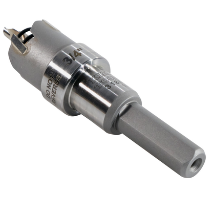 3/4-Inch Carbide Hole Cutter, to 3/16-Inch Sheets