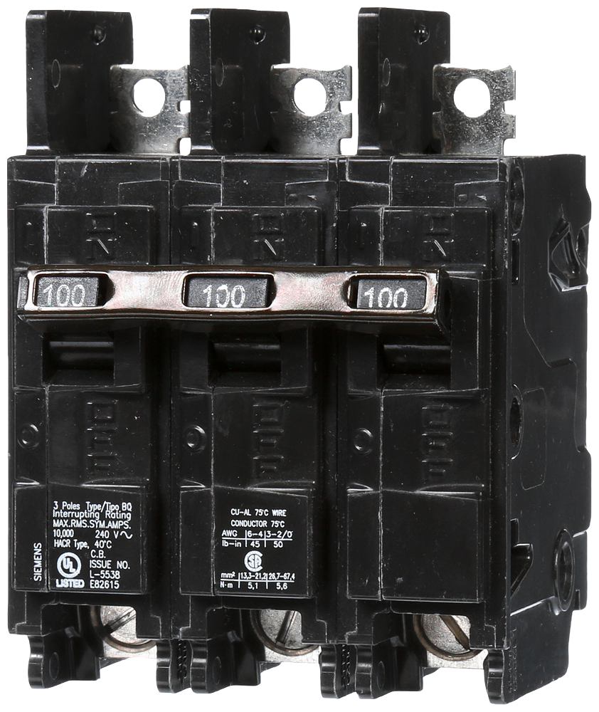 BRKR BQ 3P 240V 100A 10K