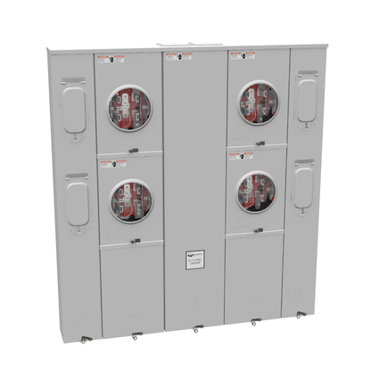5 Terminal Ringless Large Closing Plate Lever Bypass 4 Position 4-200 Ampere Main Breaker Provision Long Island Lighting Company