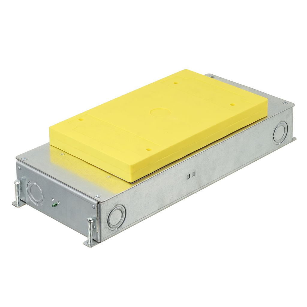 2-Gang CFB Series Box for Rectangular Covers, 2.50" Minimum Depth of Pour