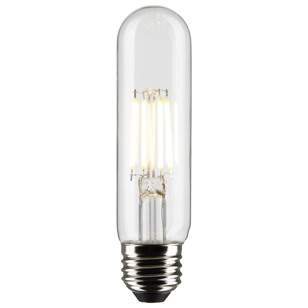 5.5 Watt T10 LED; Clear; Medium base; 90 CRI; 2700K; 120 Volt