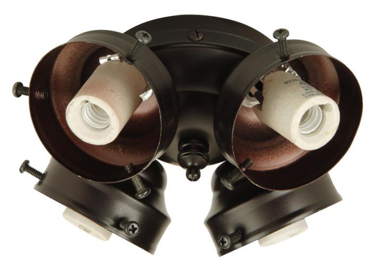 4 Light Ceiling Fan Fitter - F405L-OB