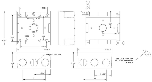 30242, Weatherproof Outlet Box