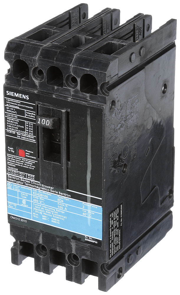 BRKR ED4 3P 480V 100A
