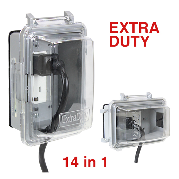 1-GANG EXTRA DUTY UNIVERSAL WHILE-IN-USE COVER 2-3/4" DEEP
