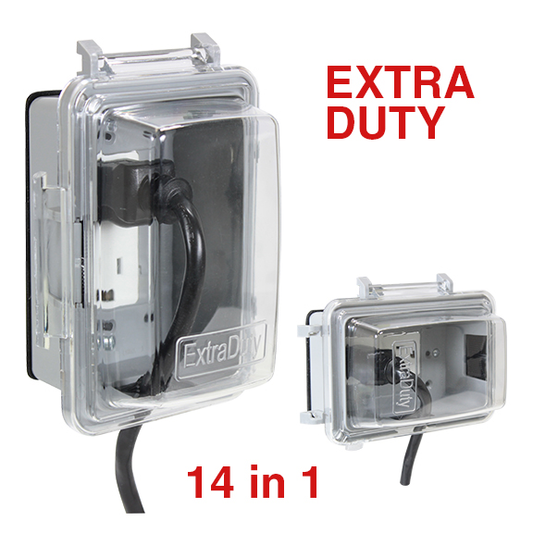 1-GANG EXTRA DUTY UNIVERSAL WHILE-IN-USE COVER 2-3/4" DEEP