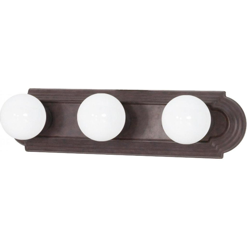 3 Light - 18" Vanity Strip - Old Bronze Finish