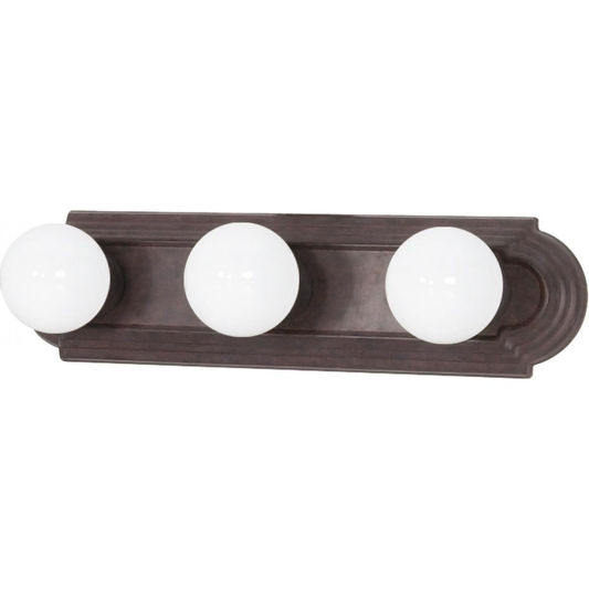 3 Light - 18" Vanity Strip - Old Bronze Finish