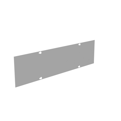 6x24 Wireway Cover Non-UL Listed Steel ANSI 61 Gray