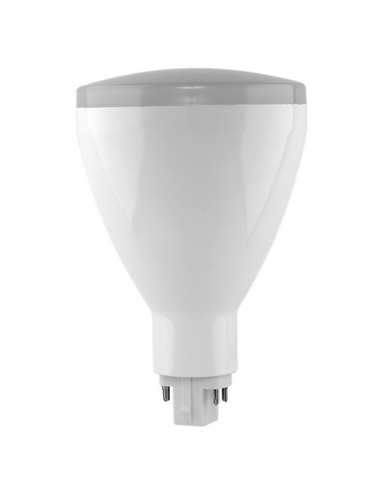 16 Watt LED PL 4-Pin; 3000K; 1750 Lumens; G24q base; 50000 Average rated hours; Vertical; Type A; Ballast dependent
