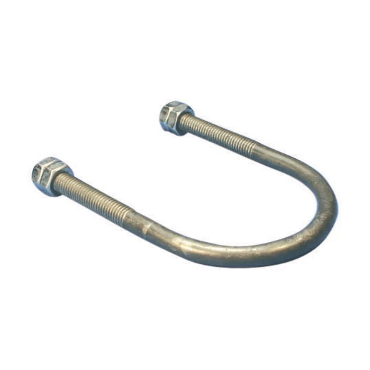 150M Standard U-Bolt, Steel, HD, 3" Pipe, 3.5" OD, 1/2" Rod