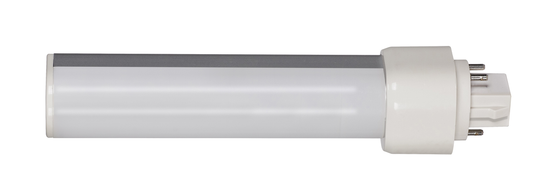 9 Watt LED PL 4-Pin; 3500K; 1050 Lumens; G24q base; 50000 Average rated hours; 120 Deg. Beam Angle; Type A; Ballast dependent