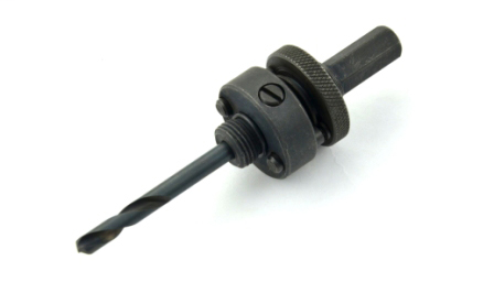 Bi-Metal Hole Saw Arbor, 7/16" Hex for 1-1/4" - 6"